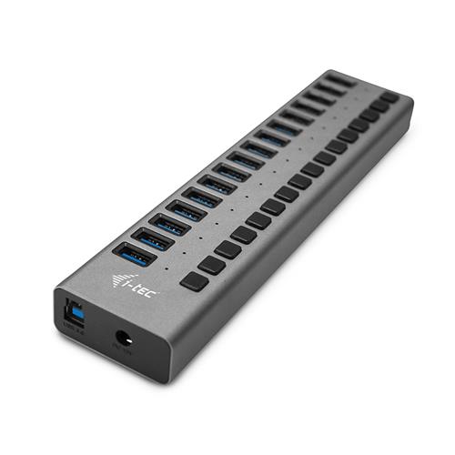 i-tec USB 3.0 Charging HUB 16port + Power Adapter 90 W