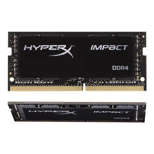 Kingston Technology FURY 64GB 3200MT/s DDR4 CL20 SODIMM (Kit of 2) Impact. Component for: Laptop Internal memory: 64 GB Memory layout (modules x size): 2 x 32 GB Internal memory type: DDR4 Memory form factor: 260-pin SO-DIMM CAS latency: 20