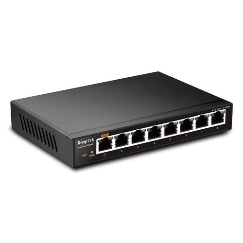DrayTek G1080 Managed Gigabit Ethernet (10/100/1000) Black