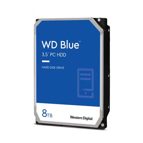 Western Digital Blue internal hard drive 8 TB 5640 RPM 256 MB 3.5" Serial ATA III